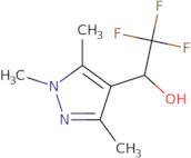 2,2,2-Trifluoro-1-(trimethyl-1H-pyrazol-4-yl)ethan-1-ol