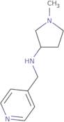 1-Methyl-N-(pyridin-4-ylmethyl)pyrrolidin-3-amine