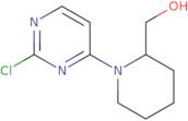 [1-(2-Chloropyrimidin-4-yl)piperidin-2-yl]methanol