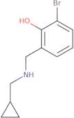 2-Bromo-6-{[(cyclopropylmethyl)amino]methyl}phenol