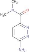 6-Amino-N,N-dimethylpyridazine-3-carboxamide
