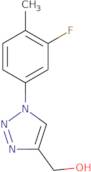 [1-(3-Fluoro-4-methylphenyl)-1H-1,2,3-triazol-4-yl]methanol