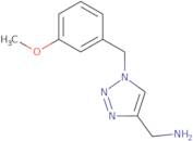 (1-(3-Methoxybenzyl)-1H-1,2,3-triazol-4-yl)methanamine