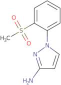 1-(2-Methanesulfonylphenyl)-1H-pyrazol-3-amine