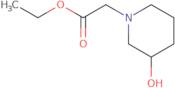 Ethyl 2-(3-hydroxypiperidin-1-yl)acetate