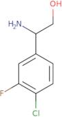 2-Amino-2-(4-chloro-3-fluorophenyl)ethan-1-ol