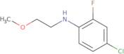 4-Chloro-2-fluoro-N-(2-methoxyethyl)aniline
