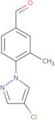 4-(4-Chloropyrazol-1-yl)-3-methylbenzaldehyde