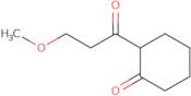 2-(3-Methoxypropanoyl)cyclohexan-1-one