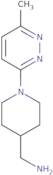 ([1-(6-Methylpyridazin-3-yl)piperidin-4-yl]methyl)amine