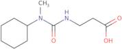 3-[[Cyclohexyl(methyl)carbamoyl]amino]propanoic acid