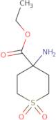 ethyl 4-amino-1,1-dioxothiane-4-carboxylate