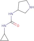 3-Cyclopropyl-1-(pyrrolidin-3-yl)urea