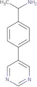 1-[4-(Pyrimidin-5-yl)phenyl]ethan-1-amine