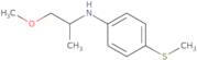 N-(1-Methoxypropan-2-yl)-4-(methylsulfanyl)aniline