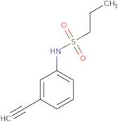 N-(3-Ethynylphenyl)propane-1-sulfonamide