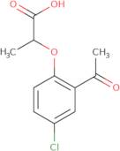 2-(2-Acetyl-4-chlorophenoxy)propanoic acid