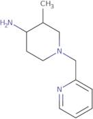 3-Methyl-1-(pyridin-2-ylmethyl)piperidin-4-amine