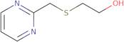 2-{[(Pyrimidin-2-yl)methyl]sulfanyl}ethan-1-ol