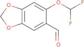 6-(Difluoromethoxy)-1,3-dioxaindane-5-carbaldehyde