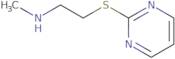 Methyl[2-(pyrimidin-2-ylsulfanyl)ethyl]amine