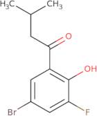 1-(5-Bromo-3-fluoro-2-hydroxyphenyl)-3-methylbutan-1-one