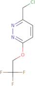 3-(Chloromethyl)-6-(2,2,2-trifluoroethoxy)pyridazine