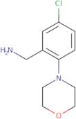 [5-Chloro-2-(morpholin-4-yl)phenyl]methanamine