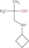 1-(Cyclobutylamino)-2-methylpropan-2-ol