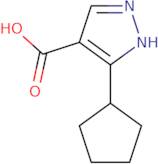 5-Cyclopentyl-1H-pyrazole-4-carboxylic acid