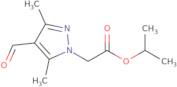 Propan-2-yl 2-(4-formyl-3,5-dimethyl-1H-pyrazol-1-yl)acetate