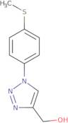 {1-[4-(Methylsulfanyl)phenyl]-1H-1,2,3-triazol-4-yl}methanol