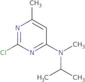 2-Chloro-N,6-dimethyl-N-(propan-2-yl)pyrimidin-4-amine