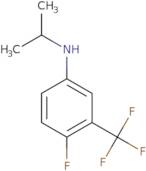 4-Fluoro-N-(propan-2-yl)-3-(trifluoromethyl)aniline