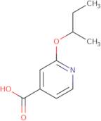 2-(Butan-2-yloxy)pyridine-4-carboxylic acid