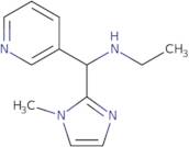 Ethyl[(1-methyl-1H-imidazol-2-yl)(pyridin-3-yl)methyl]amine