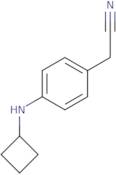 2-(4-(Cyclobutylamino)phenyl)acetonitrile