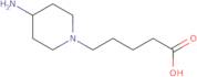 5-(4-Aminopiperidin-1-yl)pentanoic acid