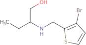 2-[(3-Bromothiophen-2-yl)methylamino]butan-1-ol