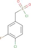 (4-Chloro-3-fluorophenyl)methanesulfonyl chloride