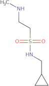 N-(Cyclopropylmethyl)-2-(methylamino)ethane-1-sulfonamide