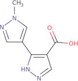 3-(1-Methyl-1H-pyrazol-4-yl)-1H-pyrazole-4-carboxylic acid