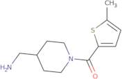 [1-(5-Methylthiophene-2-carbonyl)piperidin-4-yl]methanamine