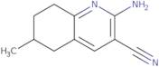 2-Amino-6-methyl-5,6,7,8-tetrahydroquinoline-3-carbonitrile