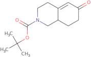 tert-Butyl 6-oxo-3,4,6,7,8,8a-hexahydroisoquinoline-2(1H)-carboxylate