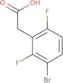 2-(3-Bromo-2,6-difluorophenyl)acetic acid