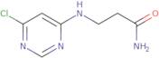 3-[(6-Chloropyrimidin-4-yl)amino]propanamide