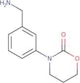 3-(3-(Aminomethyl)phenyl)-1,3-oxazinan-2-one