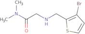 2-{[(3-Bromothiophen-2-yl)methyl]amino}-N,N-dimethylacetamide