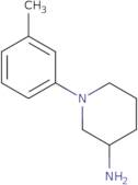 1-(3-Methylphenyl)piperidin-3-amine